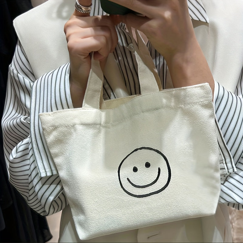 Cute Cartoon Foldable Eco Canvas Handbag for Travel & Daily Use