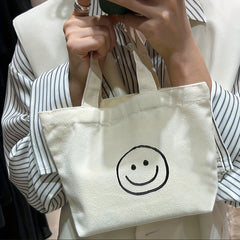Cute Cartoon Foldable Eco Canvas Handbag for Travel & Daily Use
