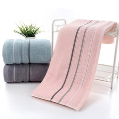 Soft Absorbent Cotton Bath Towel - 27.5x55.1