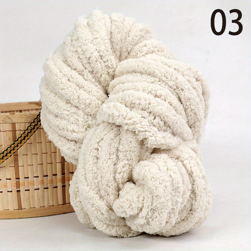 Chenille Yarn Soft Arm Knitted Crochet Giant Blanket DIY Home Decor