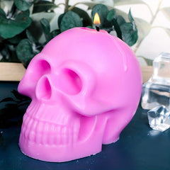 Skeleton Candle Silicone Mold for Halloween Easter Candle Making Soap Gypsum Mol