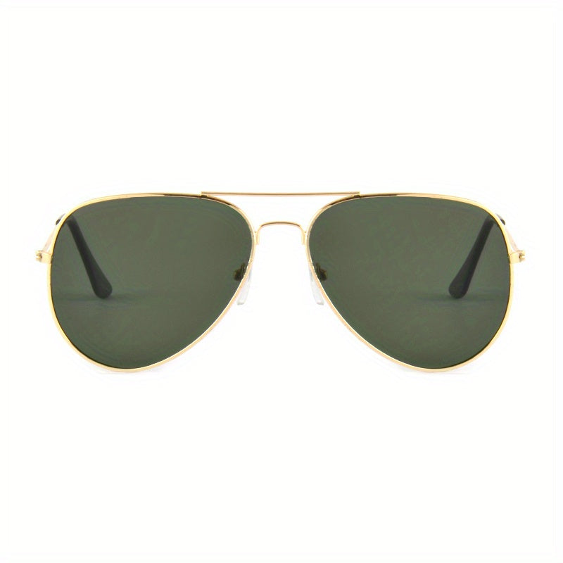 Retro Polarized Sunglasses UV Protection Aviator Glasses