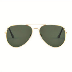 Retro Polarized Sunglasses UV Protection Aviator Glasses