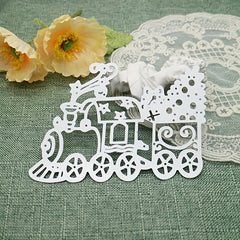 1pc Christmas Train Metal Cutting Dies Stencil for DIY Scrapbooking