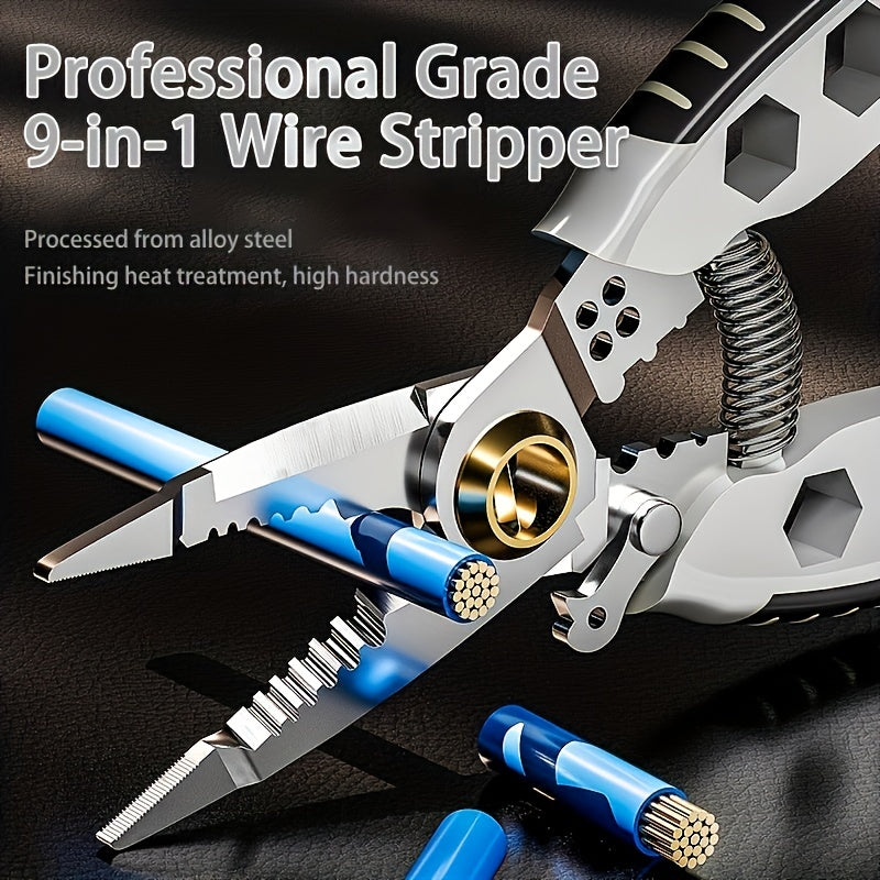 Wire Stripper Multifunctional Cable Cutter Pliers