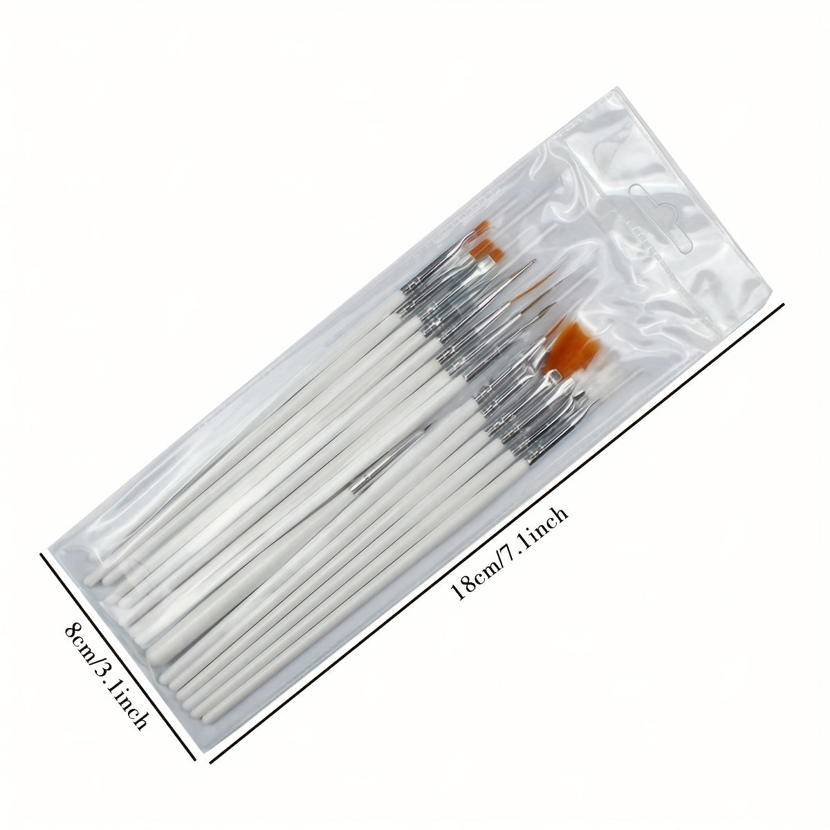 15pcs Fine Detail Paint Brush Set for Art Painting Acrylic Watercolor Models Kit