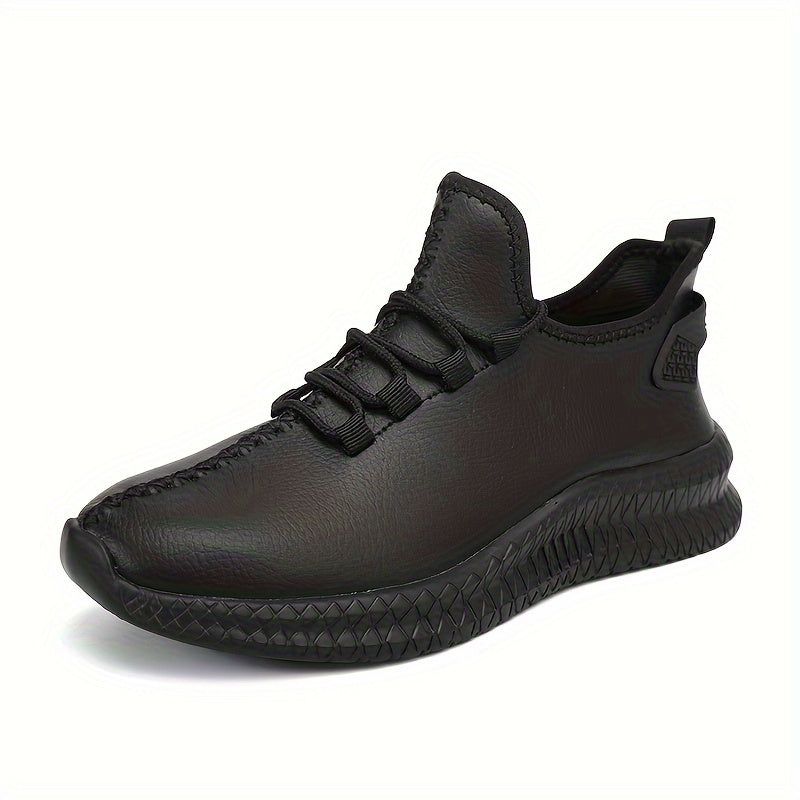 Men's Comfy Solid Sneakers Non Slip Casual Shoes Outdoor Activities