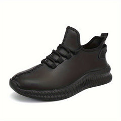 Men's Comfy Solid Sneakers Non Slip Casual Shoes Outdoor Activities