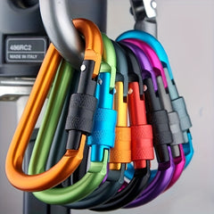 2pcs Outdoor Carabiner for Camping Hiking Picnic