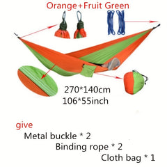 Portable Lightweight Camping Hammock for Outdoor Adventures