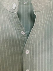 Stripe Print Men s Casual Short Sleeve Shirt For Summer Vacation