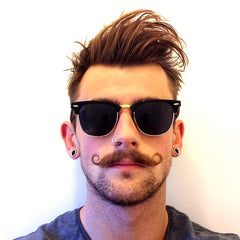 Men's Retro Sunglasses UV400 Protection for Driving & Cycling
