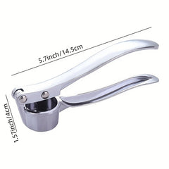 Garlic Press Metal Garlic Mincer Washable Garlic Crusher Kitchen Garlic Chopper