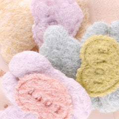 4pcs Plush Love Bear Patches For Girls Clothing DIY