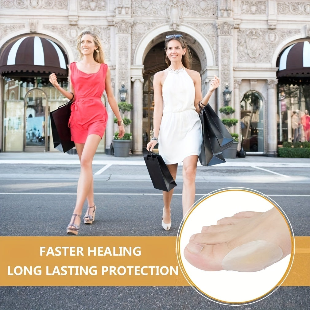 15pcs Waterproof Gel Blister Pads Ultra Thin Cushions for Fingers Toes Heels