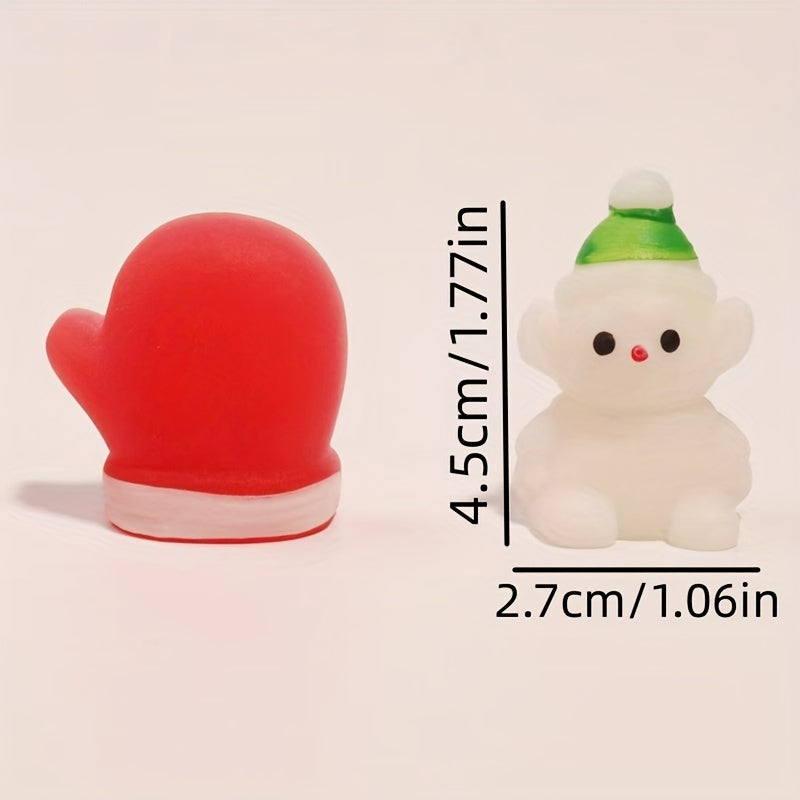 Christmas Spuds Fidget Toys Pinch Rebound Stress Relief Sensory Ornaments