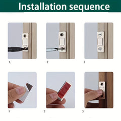 3pcs Invisible Magnetic Door Catch for Drawers Cabinets