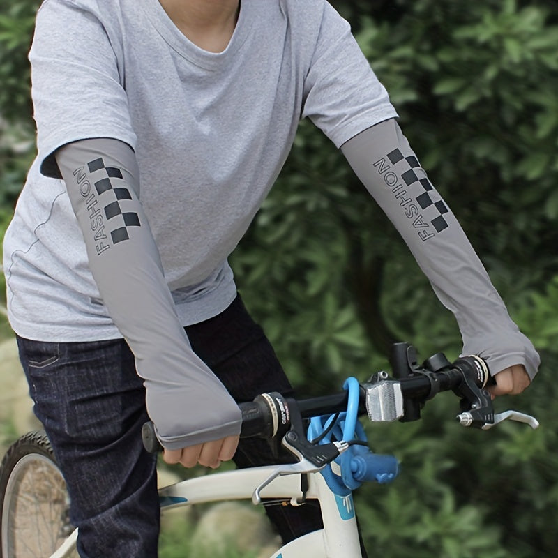 Men's & Women's Ice Sleeve Gloves - Stay Cool & Protected This Summer