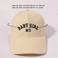 Embroidery Baseball Cap Sun Hat for Men Women