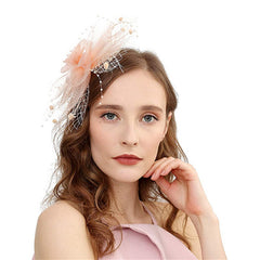 Women's Hair Clip Tea Party Feather Wedding Headwear