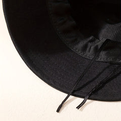 Solid Cotton Dog Mom Bucket Hat Lightweight Sunshade Fisherman Cap