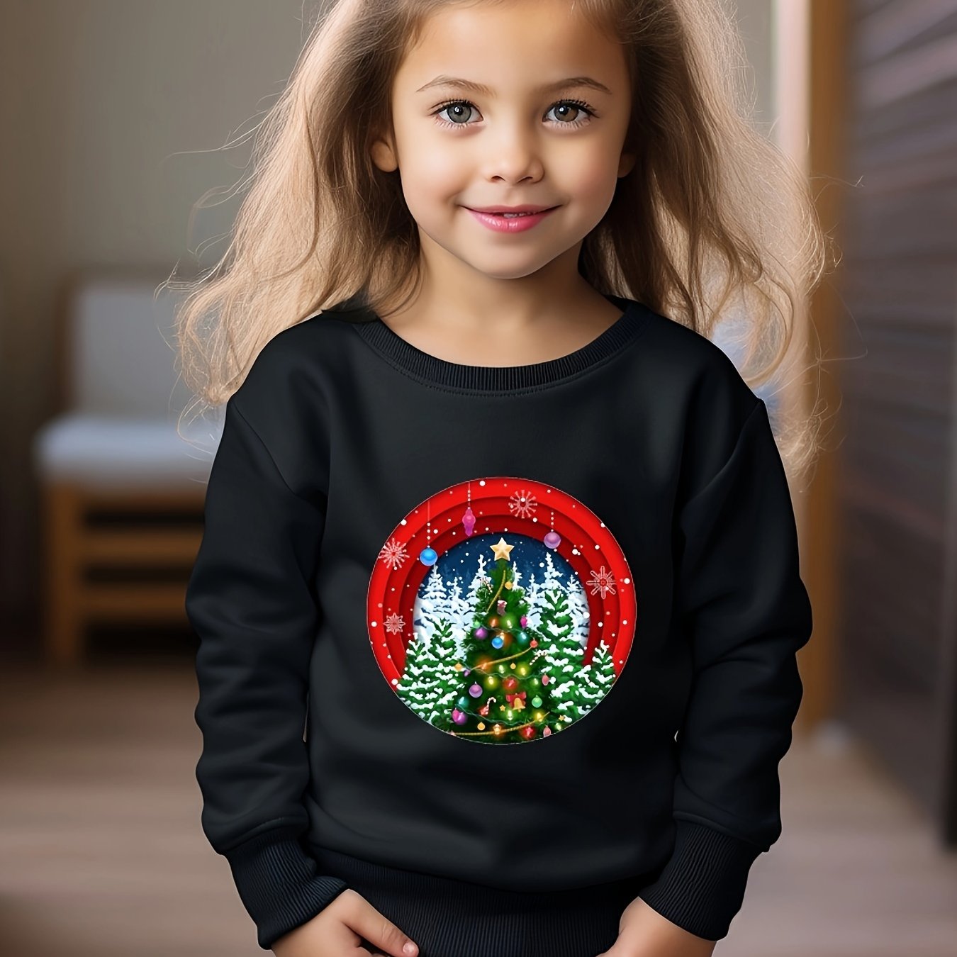 OERYUI Toddler Boys girls Christmas Tree Graphic Cartoon...