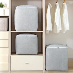 Large Capacity Storage Bag With Handles Clothes Quilts Wardrobe Organizer