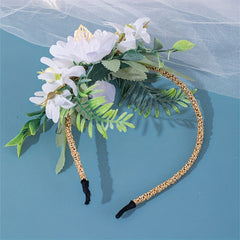Princess Flower Hair Hoop for Girls