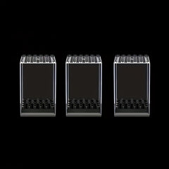 3pcs Transparent Micro Dust Cover Display Box for Building Blocks Figures