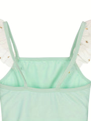 Unicorn Pattern Onesie Swimsuit for Girls