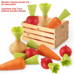 12 Play Kitchen Toys Simulated Carrot and Onion Planting Educational Activities