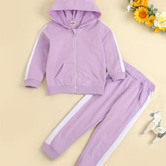 Baby Tracksuit Sweatshirt Top and Sweatpants Set
