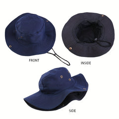 Outdoor Sun Hat Boonie Fishing Hiking Safari Bucket Cap