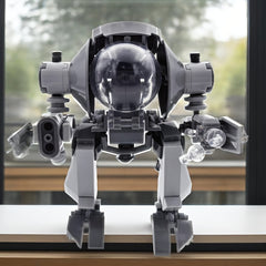 Anime Inspired Battle Mecha Robot Building Block Model ABS Toy