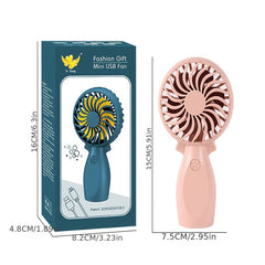 Handheld Fan Portable USB Rechargeable Mini Fan