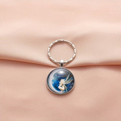 Enamel Keychain Pendant Girls' Jewelry Gift for Daughter