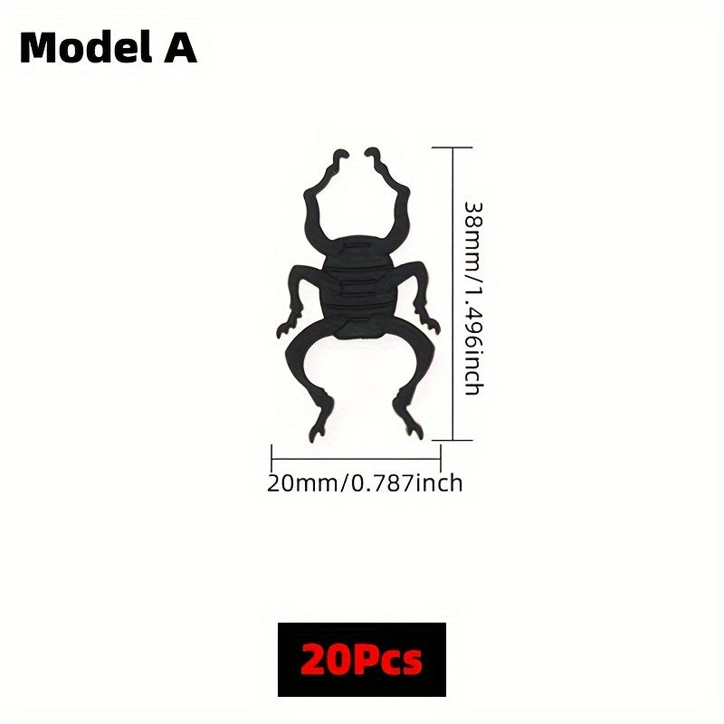 20pcs Bionic Insect Legs Fly Tying Fishing Accessories 6 Styles