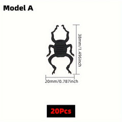 20pcs Bionic Insect Legs Fly Tying Fishing Accessories 6 Styles
