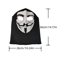 Halloween Dress Up Hat Riding Mask Sweat Absorption Sunscreen Headgear