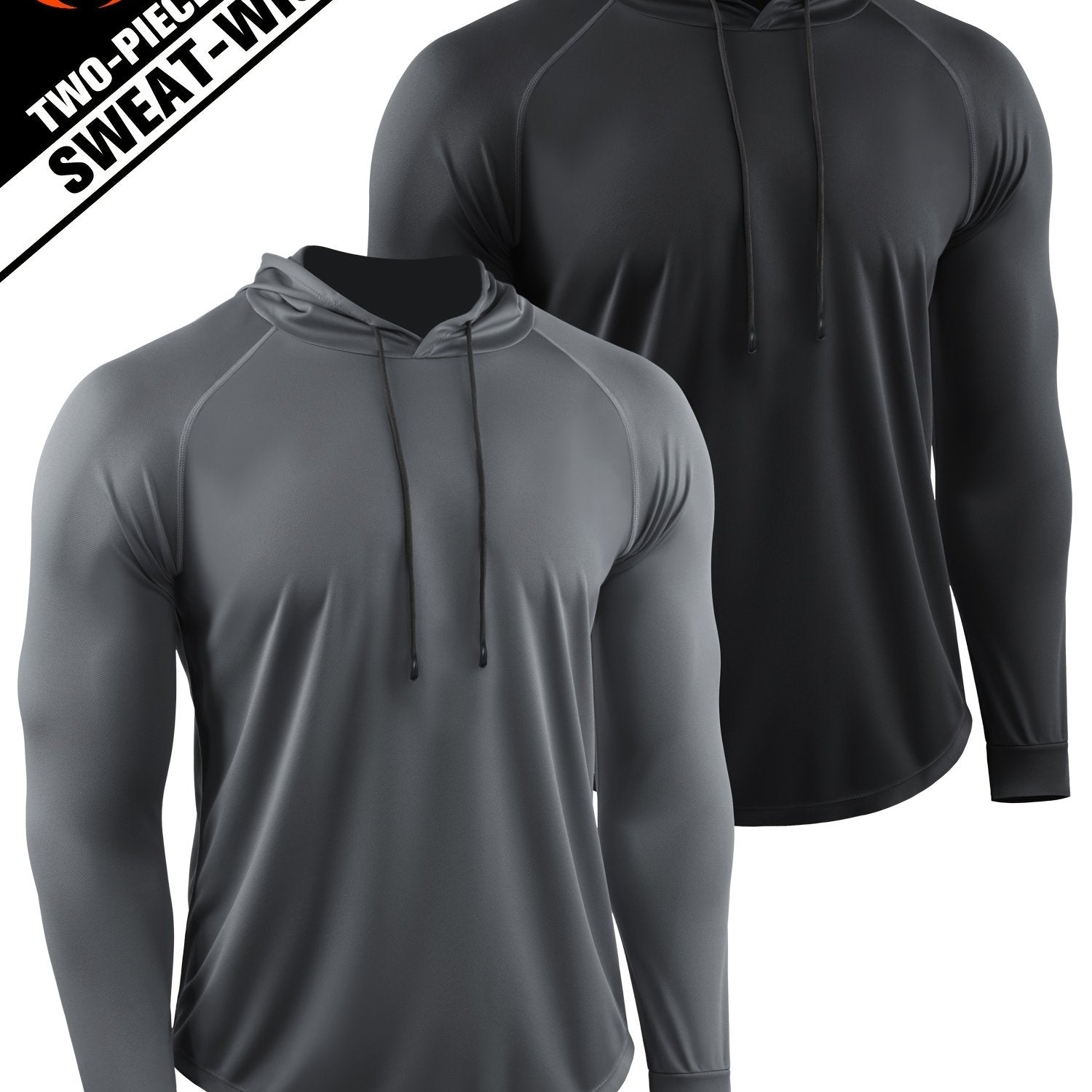 Men's Quick-drying Compression Hoodie Outdoor Sports Top