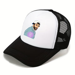 Men's Outdoor Baseball Cap Mountaineering Fishing Cap Dad Trucker Peaked Cap