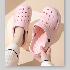 Men's Casual Clog Sandals, Breathable Design