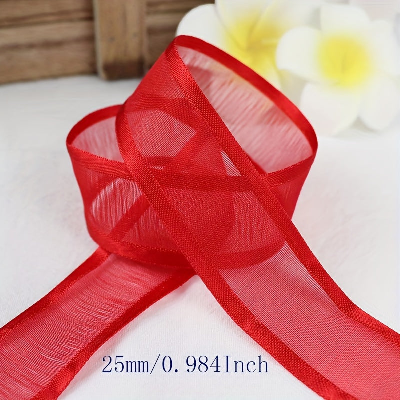 25mm Satin Edge Ribbon 5 Yards DIY Hair Bow Gift Wrapping Wedding