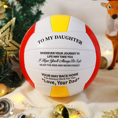 Durable Size 5 Volleyball with Pump for Training