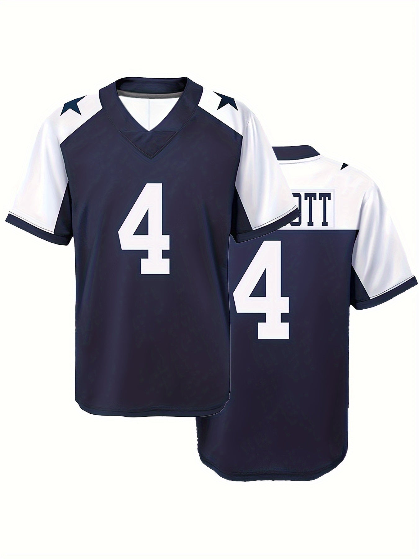 Men's Number 4 American Football Top