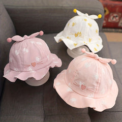 Heart Fisherman's Hat for Baby Girls