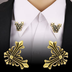 Men's Deer Knit Shirt Collar Buckle