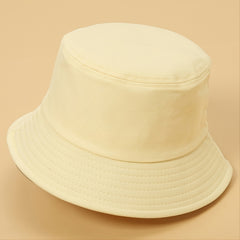 Classic Solid Pure Double sided Windproof Couple Bucket Hat