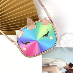 Kids Unicorn Crossbody Bag for Girls, Shoulder Bag