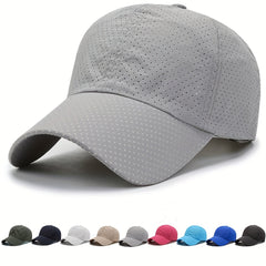 Summer Mesh Baseball Cap Quick Dry Running Trucker Hat
